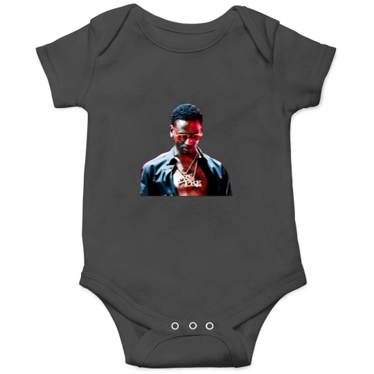 Discover Young Music Dolph - Black Rapper Onesies