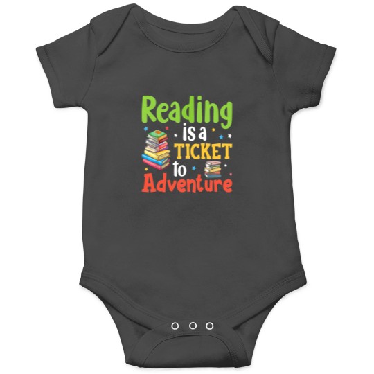 Discover Reading Adventure Library Student Teacher Book School Onesies