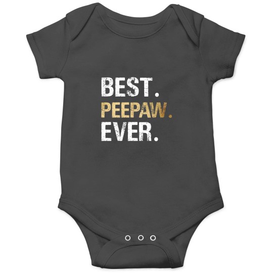 Discover Peepaw Gift from Granddaughter Grandson Best Peepaw Ever Onesies