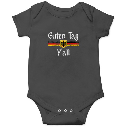 Discover Guten Tag Y'All Oktoberfest German Flag Eagle Prost Onesies