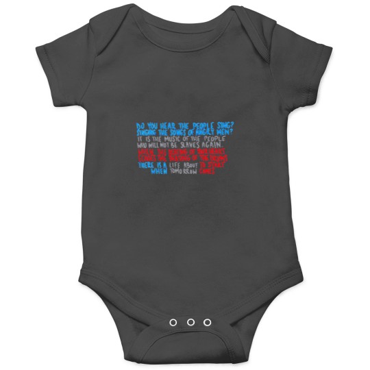 Discover Do You Hear the People Sing Onesies