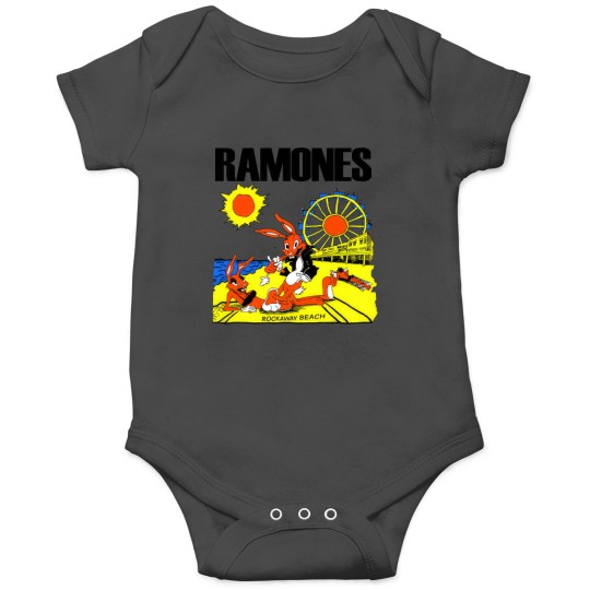 Discover Vintage 1988 Ramones Rockaway Beach Shirt, Ramones Rock Band Onesies