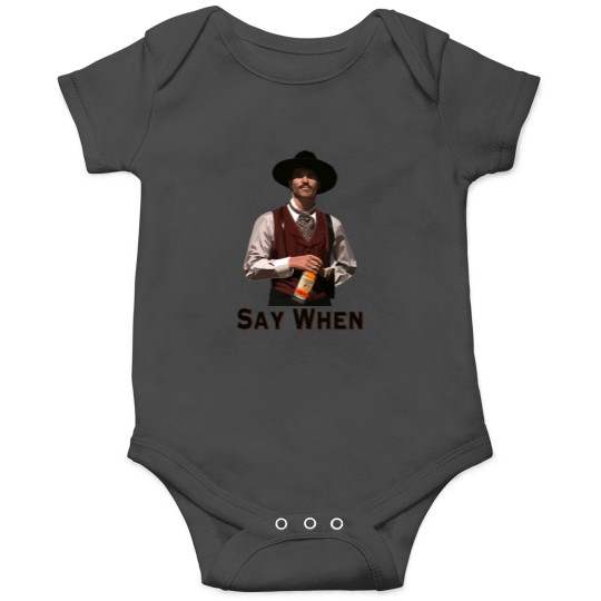 Discover Pendleton Whisky Doc Holliday Say When Sticker.png Onesies