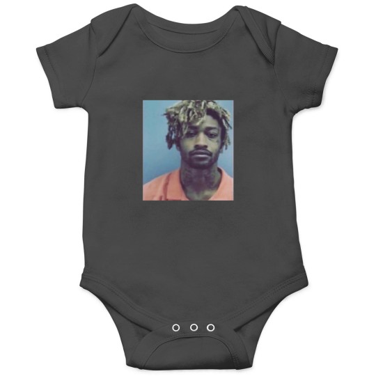 Discover Lil Tracy yung bruh mugshot graphic t shirt gbc lil peep rip souljahwitch soundcloud ra Onesies