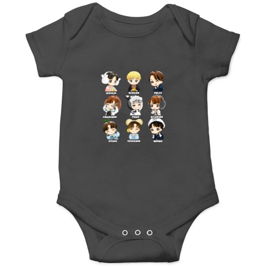 Discover KPOP STRAY KIDS CHIBI ALL MEMBERS Onesies