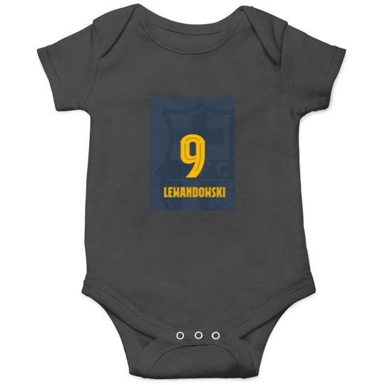 Discover Lewandowski No.9 Jersey  Barcelona Fc 2024 818 Onesies