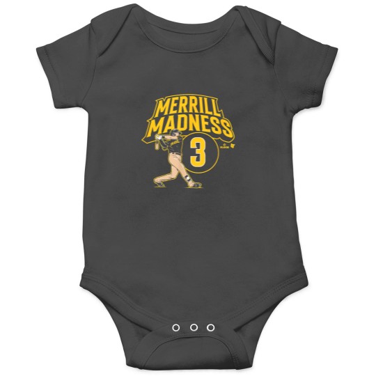 Discover Jackson Merrill - Merrill Madness - San Diego Baseball T-Shirt Onesies
