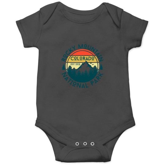 Discover Rocky Mountain National Park Colorado Hiking Nature Outdoors Onesies