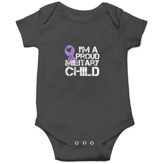 Discover Military Child Month Boys Purple Up Brat Kids Ts Onesies