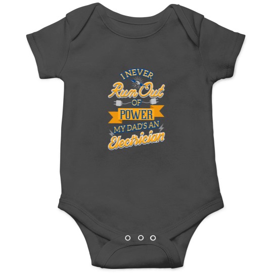 Discover Electrical My Dad is an Electrician Onesies