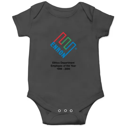 Discover Enron Ethics Department Employee Of The Year Onesies