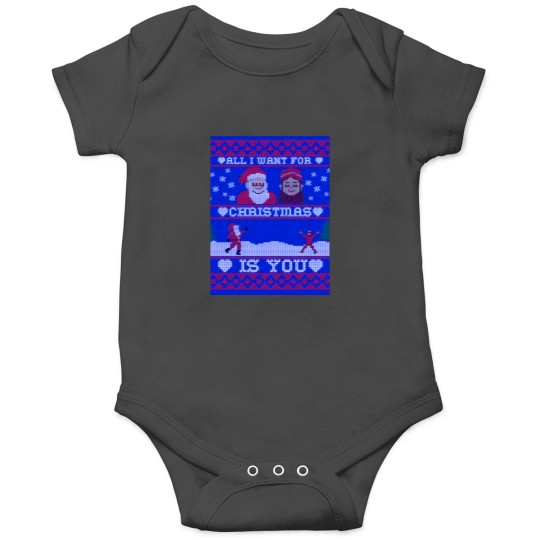 Discover All I Want For Christmas Is You - Romantic Santa Claus Onesies