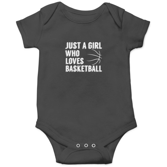 Discover Just A Girl Who Loves Basketball Onesies