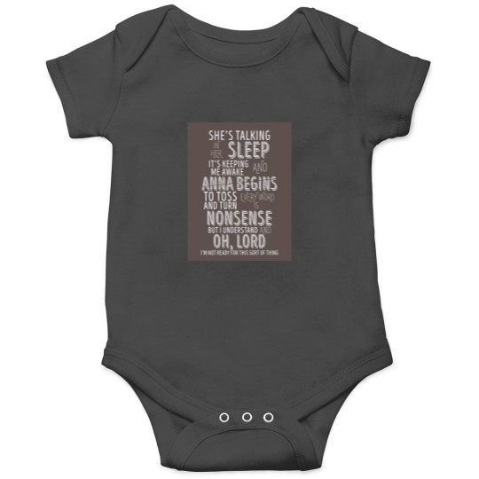 Discover Counting Crows Lyrics Onesies