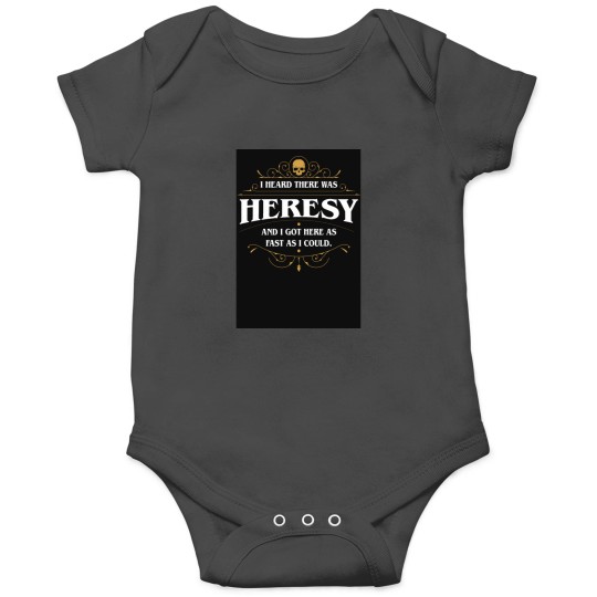 Discover I Heard There Was Heresy Wargaming Meme Essential Onesies