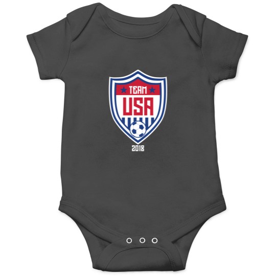 Discover 2018 Usa United States Soccer National Team Soccer Tee Onesies