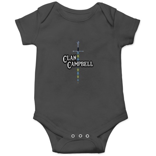 Discover Clan Campbell Scottish Tartan swordss Onesies