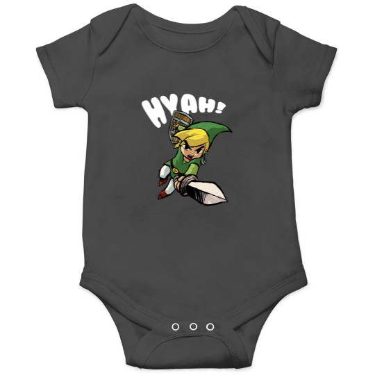 Discover Nintendo Legend Of Zelda Link Hyah Onesies