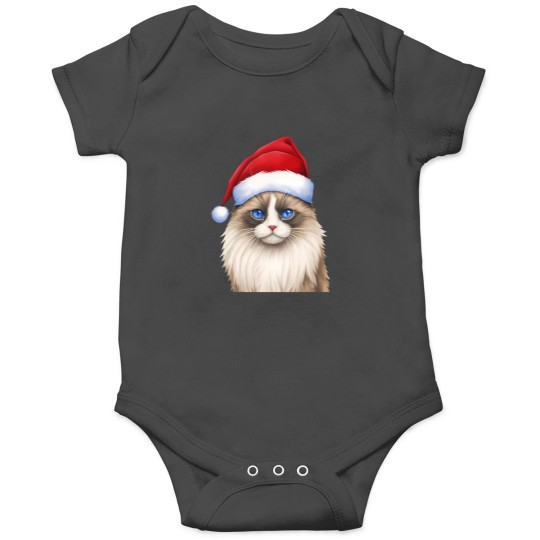 Discover A Festive Blue-Eyed Ragdoll Cat Onesies
