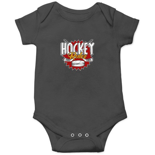 Discover Hockey - Hockey Rules Onesies