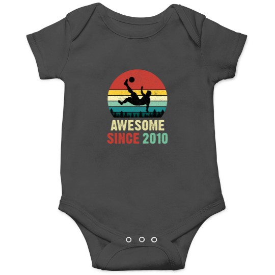 Discover 11Th Birthday Soccer Lovers Awesome Since 2010 Onesies