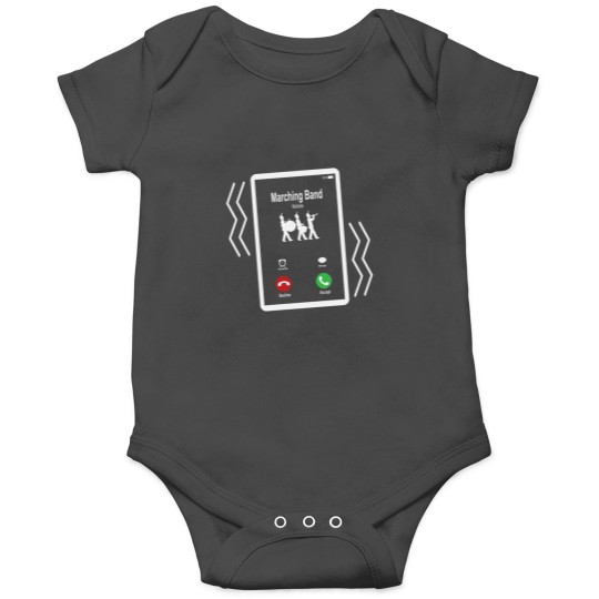 Discover Marching Band Mobile is Calling Mobile Onesies
