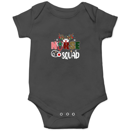 Discover Christmas Nurse Crew Squad Xmas Nursing Pajamas Onesies