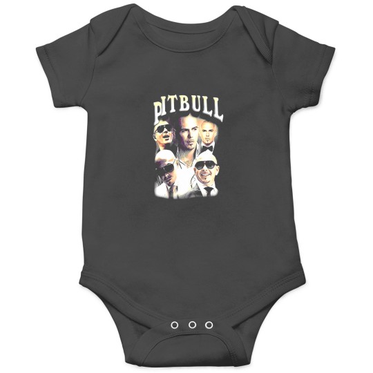 Discover Pitbull Mr.Worldwide Vintagess Onesies