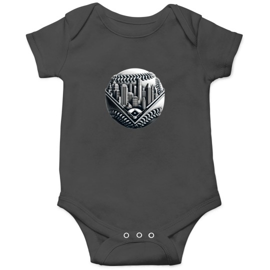 Discover Urban Pitch Miami Skyline Onesies