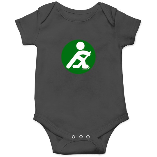 Discover Hockey Player Silhouette Onesies