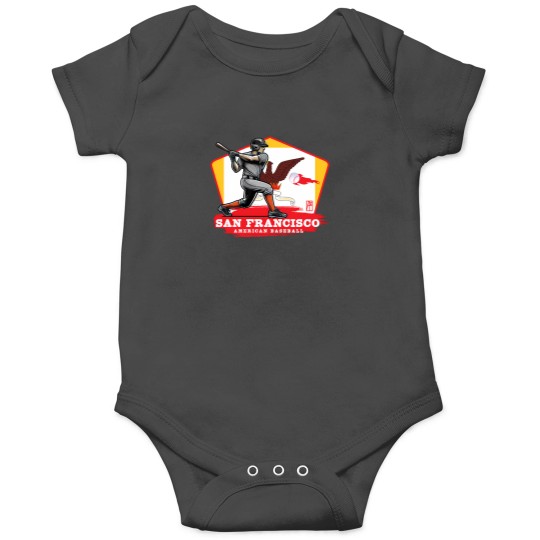 Discover San Francisco Baseball Onesies for Kids - American Spirit