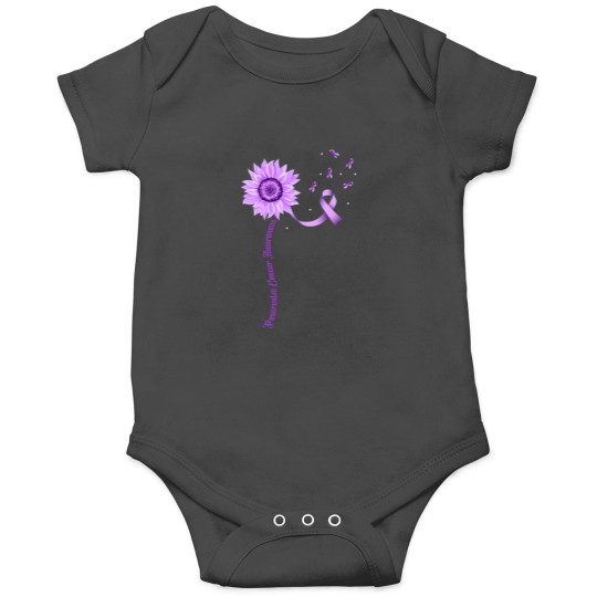 Discover Purple Ribbon Pancreatic Cancer Awareness Onesies