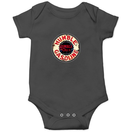 Discover Humble Gasoline Vintage Sign Onesies