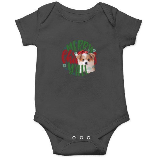 Discover Cute Dog Merry Christmas You All  Brafdesign Onesies