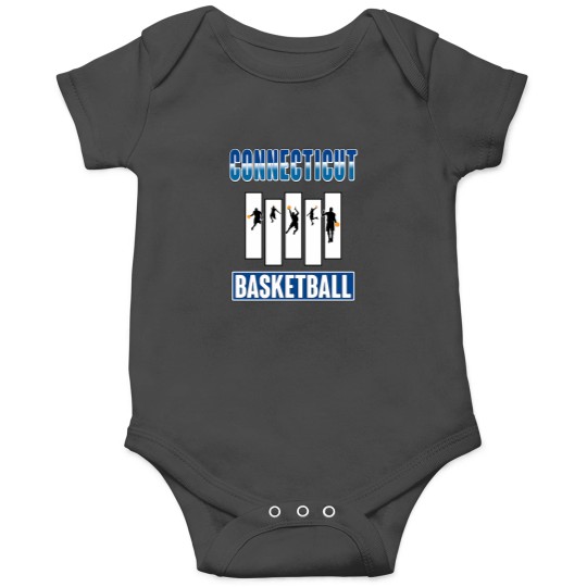 Discover Connecticut Basketball Onesies
