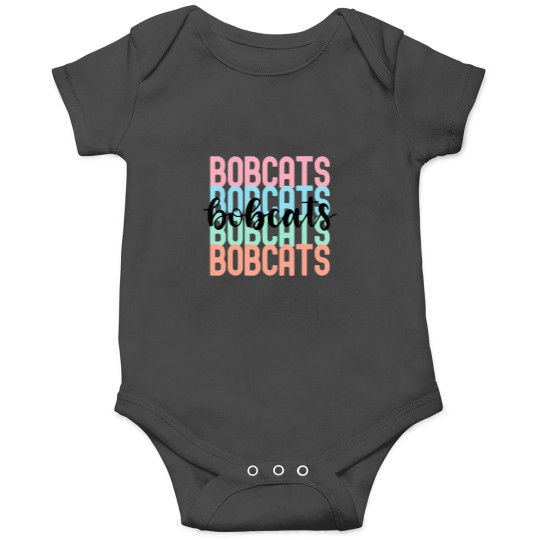 Discover bobcats team mascot school spirit game night Onesies