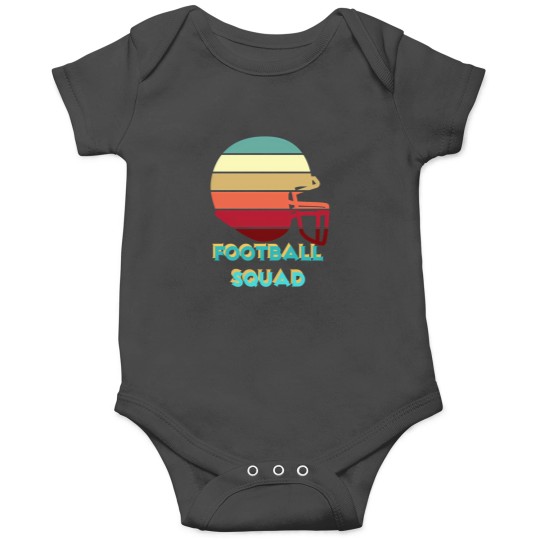 Discover Football Squad Sticker Shirt Onesies