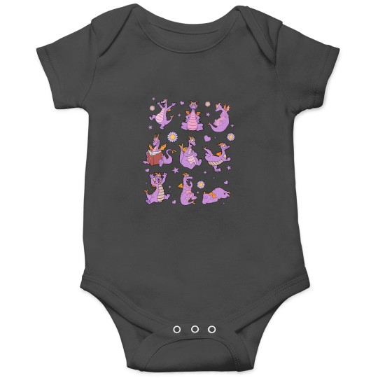 Discover Figment Dragon One Little Spark 1983 Onesies