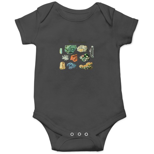 Discover Minerals Geology Study Onesies