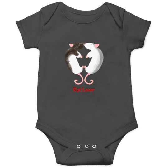 Discover heart shaped rats Onesies