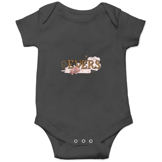 Discover The School for Good and Evil The Evers Pink Floral Fantasy Logo Onesies