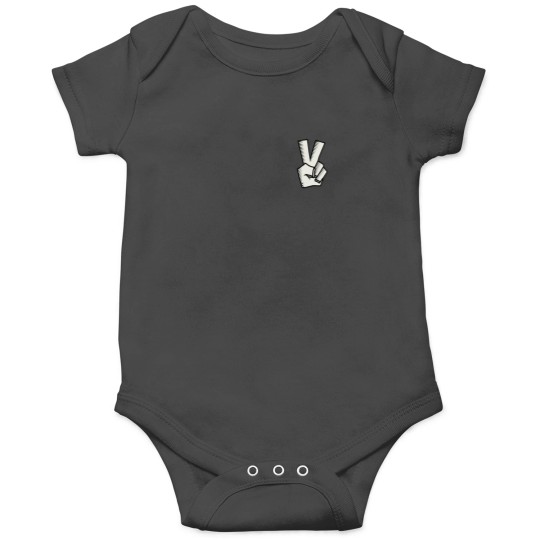 Discover Shinigami Death God Peace Hand Sign Onesies