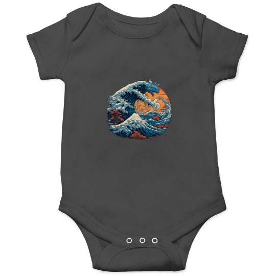 Discover Big Wave with Dragon Onesies