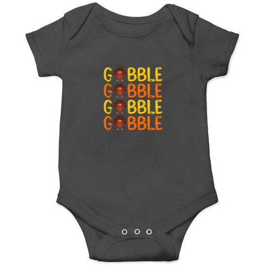 Discover Thanksgiving Gobble Family Onesie