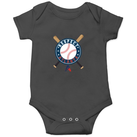 Discover Respect Atlanta  Respect Atlanta Team Baseball Onesies