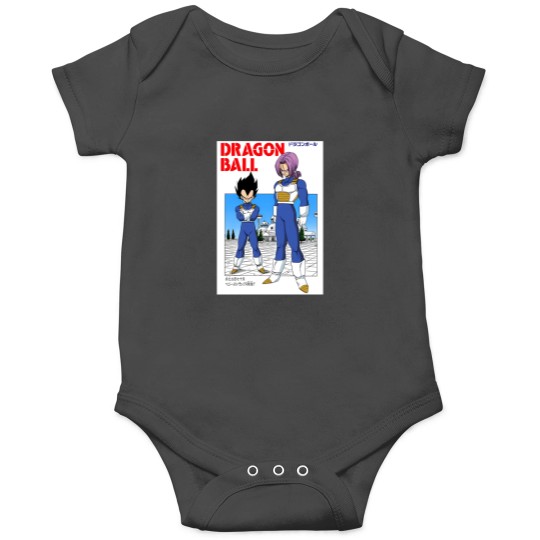 Discover DBZ Vegeta & Trunks Manga Cover Onesies