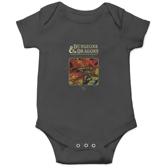 Discover Vintage Unisex Onesies - USA Dungeon & Dragon 1974 Theme