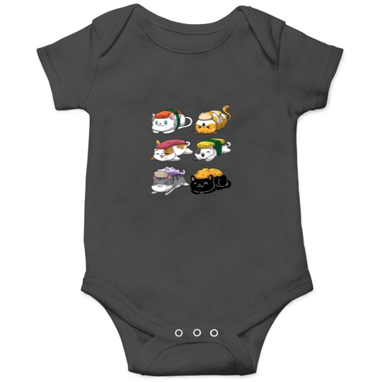 Discover Sushi Cats Sushi Lover Cat Lover Kawaii Anime Ne Onesies