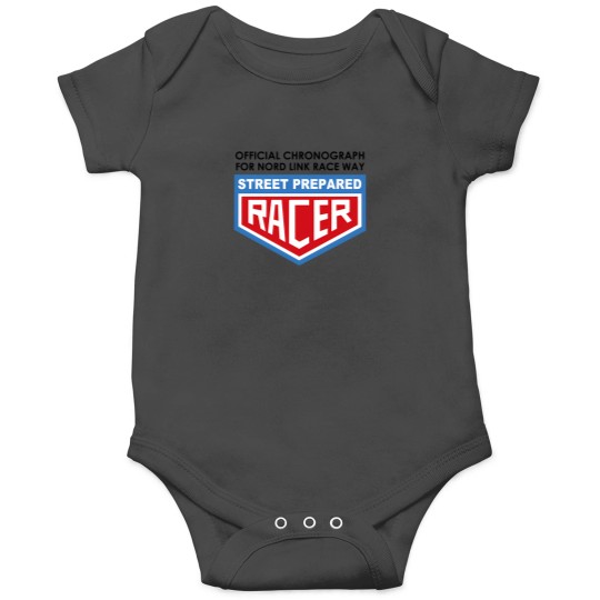 Discover Vintage Racing Chronograph Logo 2 Onesies