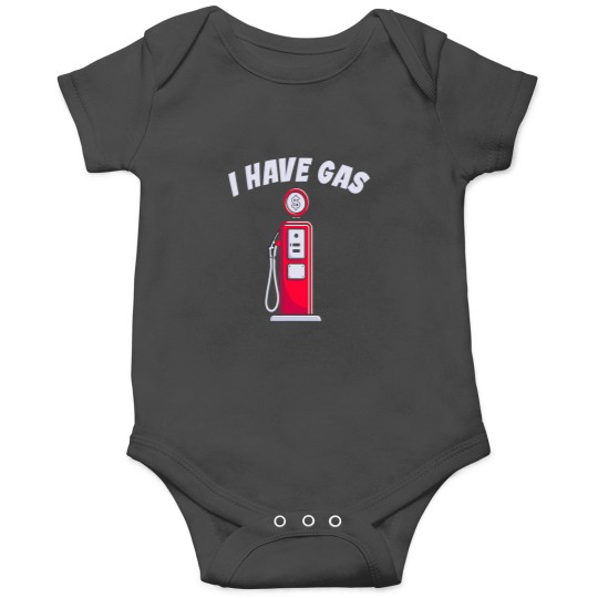 Discover I Have Gas Funny Gas Pump Onesies